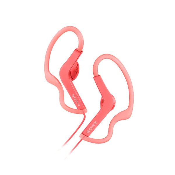 Sony mdr-as210 rosa auriculares deportivos internos con diseño resistente al sudor