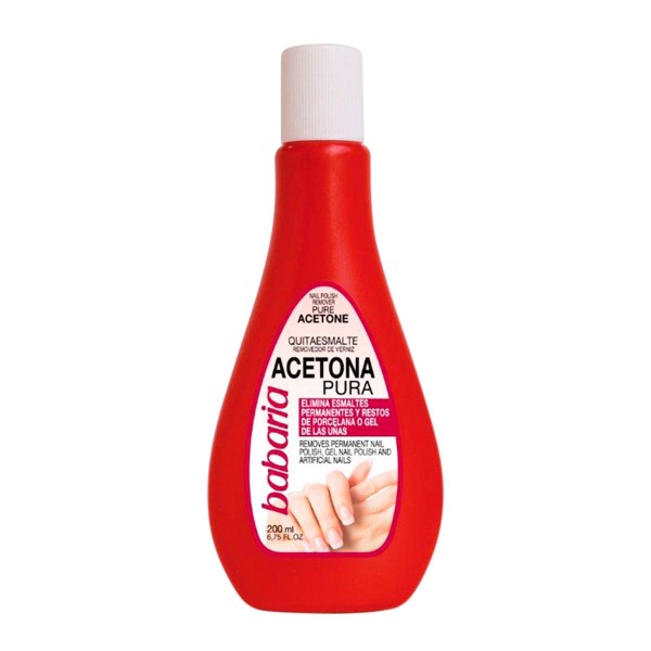 Babaria babaria quitaesmalte acetona pura 200ml