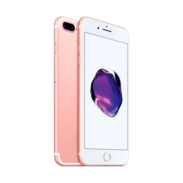 Apple iphone 7 plus 32gb oro rosa reacondicionado cpo móvil 4g 5.5'' retina fhd/4core/32gb/3gb ram/12mp+12mp/7mp