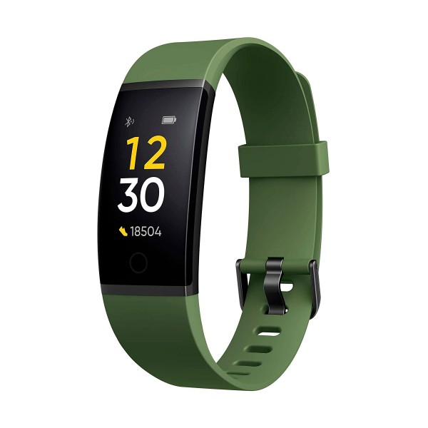 Realme band smartband verde 0.96'' pulsaciones notificaciones actividad deporte calidad de sueño