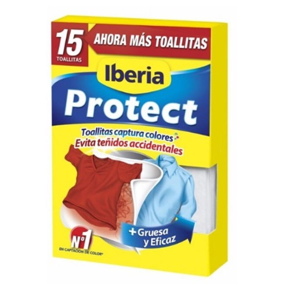 Iberia Protect toallitas captura olores 15 unidades