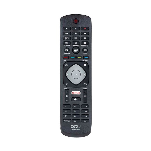 Dcu 30901040 mando a distancia universal para televisores philips lcd/led