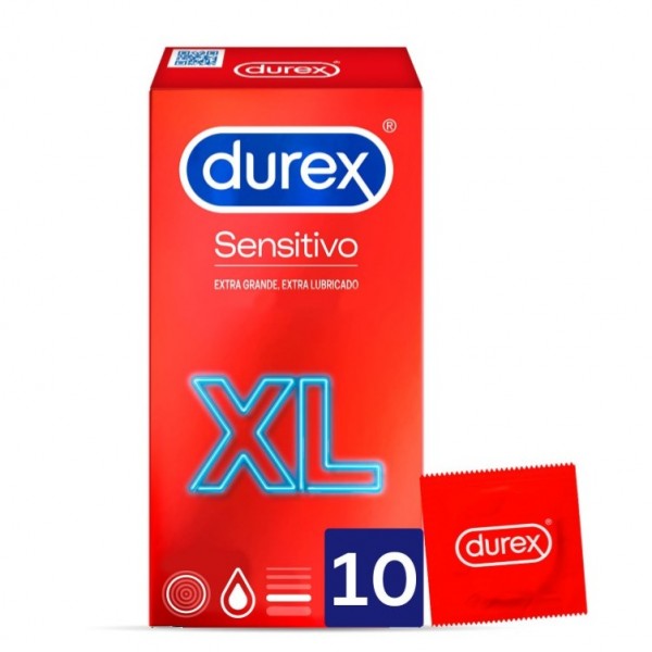 Durex Sensitivo Suave Xl 10 Uds