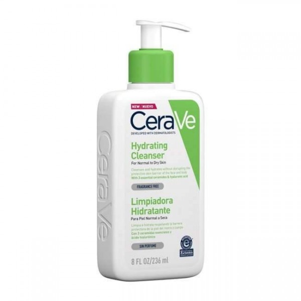 Cerave Limpiadora Hidratante Piel Normal Seca 236 ml