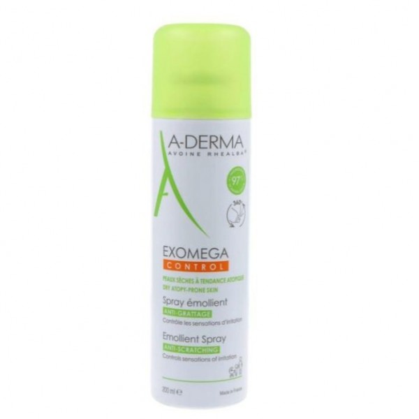 Aderma Exomega Control Spray Emoliente Antirasca