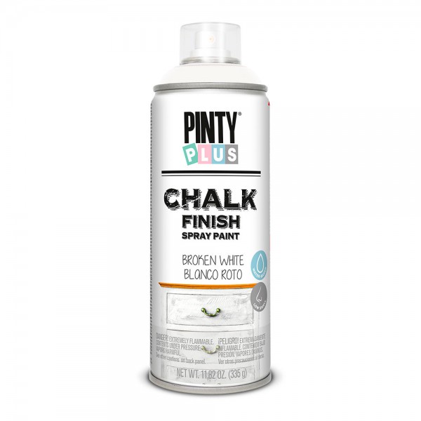 Pintura en spray pintyplus chalk 520cc ck788 blanco roto (pack 2 unidades)