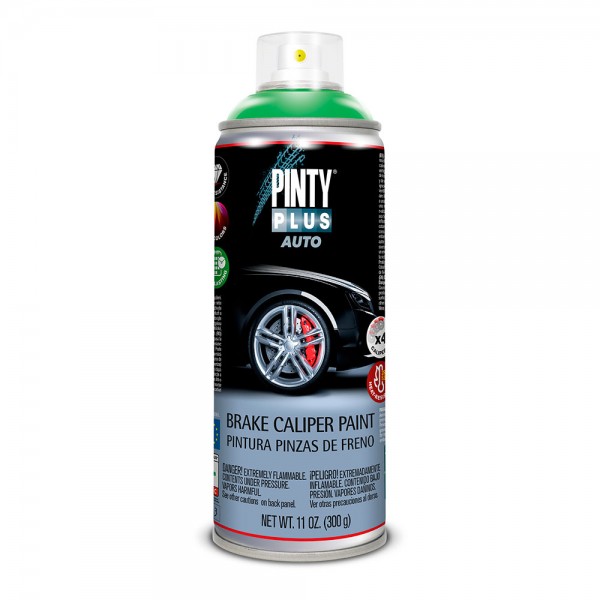 Pintura en spray pintyplus auto 520cc pinzas freno pf136 verde