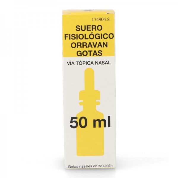Suero Fisiologico Orravan Gotas 50 ml