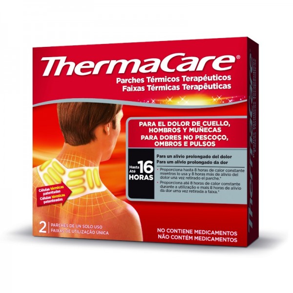 THERMACARE CUELLO-HOMBRO 2 PARCHES TERM