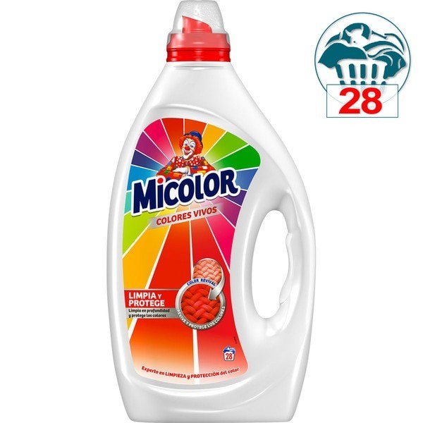 Micolor detergente Colores Vivos 28 lavados