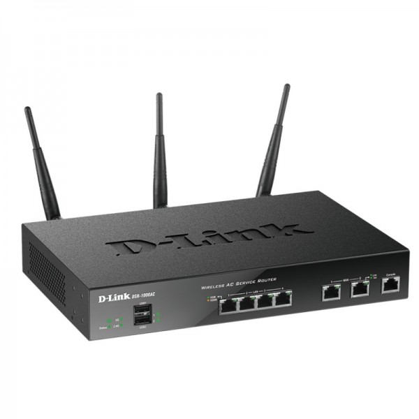 D-link dsr-1000ac router dual band vpn