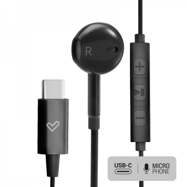 Energy sistem auricular+mic smart 2 type c negro
