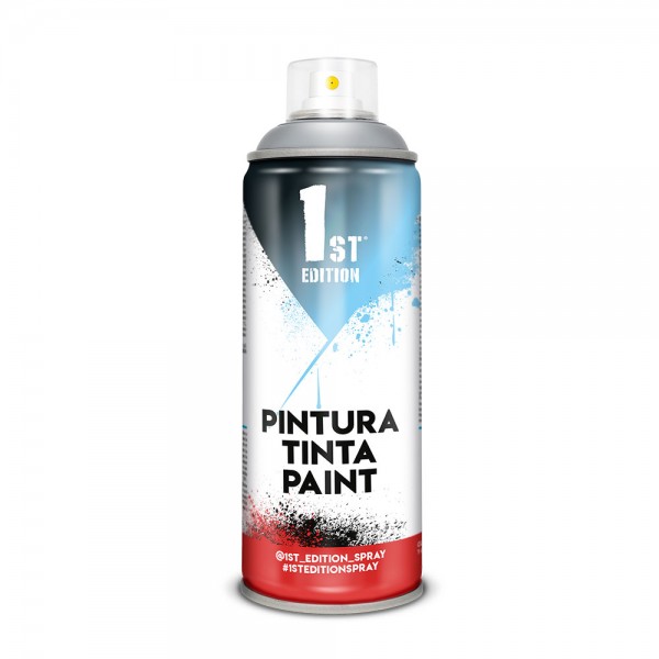 Pintura en spray 1st edition 520cc / 300ml mate gris cemento ref 658 (pack 2 unidades)