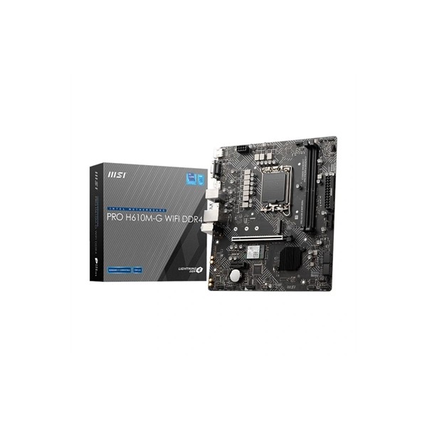 Msi placa base pro h610m-g wifi ddr4 matx 1700